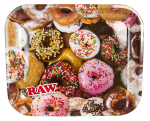 RAW Dreh Tablett Rolling Tray groß "RAW Donut" ca. 34 x 28 x 2,5cm